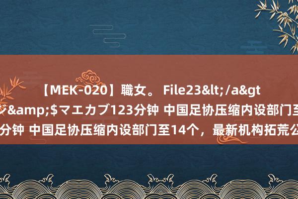 【MEK-020】職女。 File23</a>2011-05-20プレステージ&$マエカブ123分钟 中国足协压缩内设部门至14个,最新机构拓荒公布