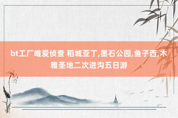 bt工厂唯爱侦查 稻城亚丁,墨石公园,鱼子西,木雅圣地二次进沟五日游